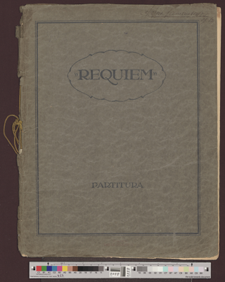 Requiem. String Quartet op. 30