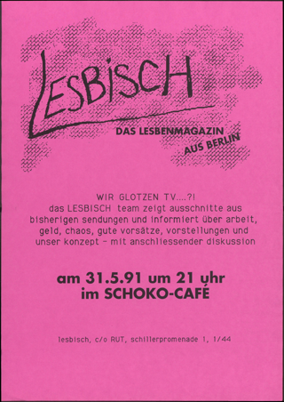Lesbisch Das Lesbenmagazin aus Berlin
