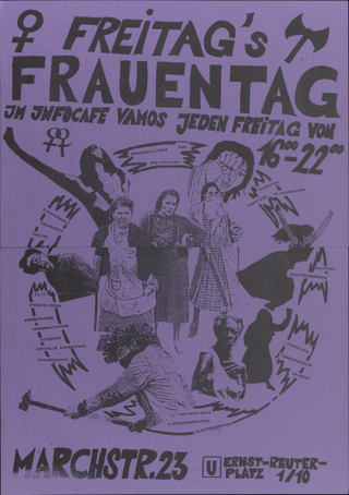 Freitag's Frauentag im Infocafe Vamos (Marchstr. 23)