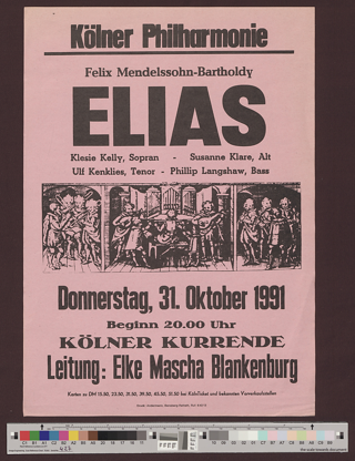 Elias : Felix Mendelssohn-Bartholdy