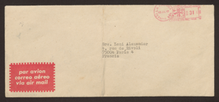 Brief: Casa de las Américas an Leni Alexander, 15. Juli 1977