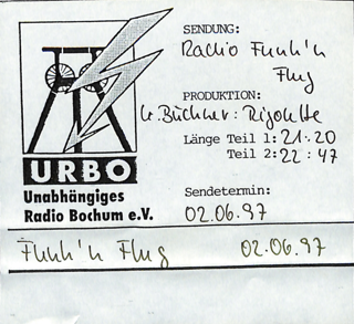 "G. Büchner: Rigoletto" Sendung vom 02.06.1997