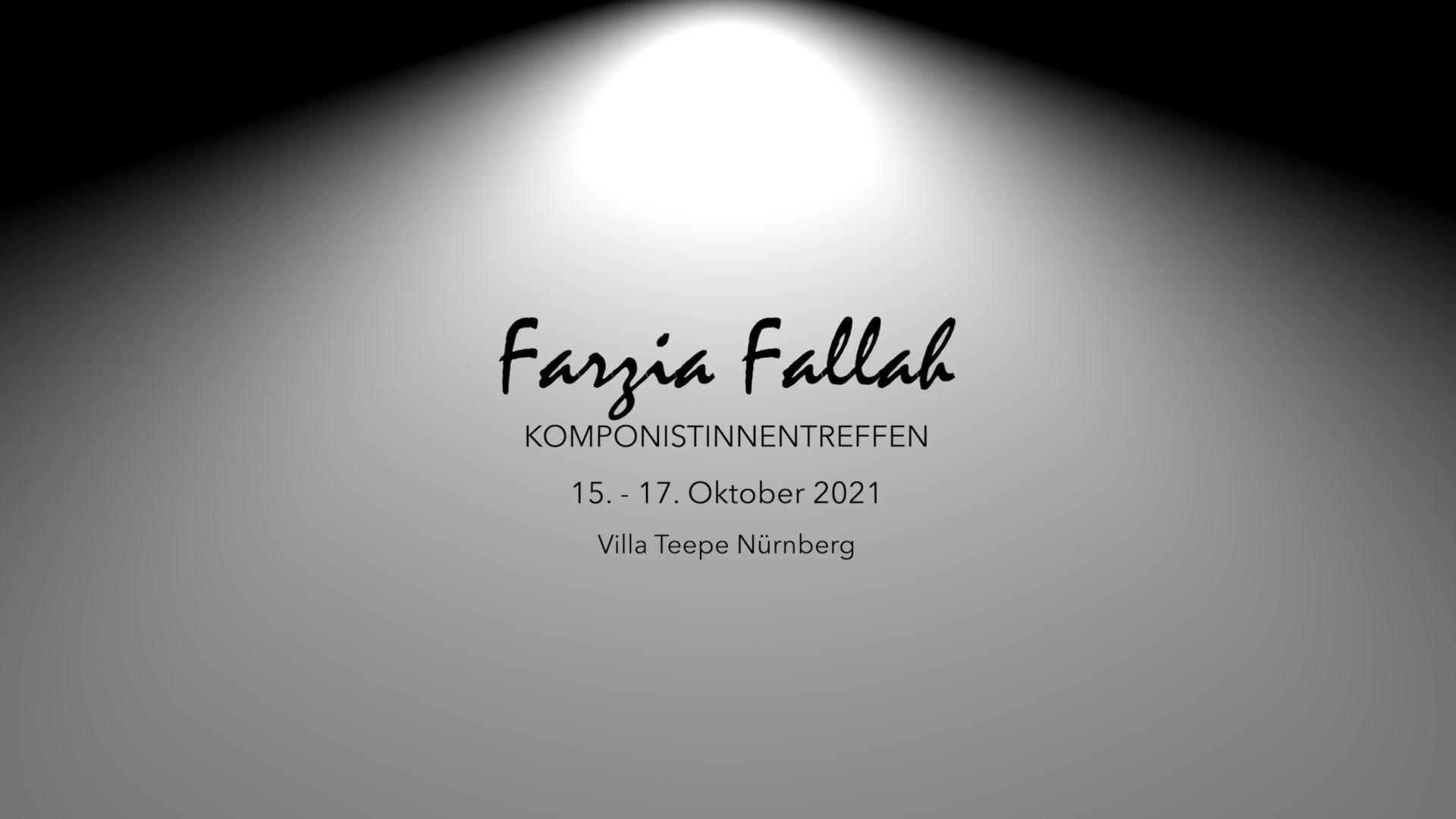 Video - Interview : Farzia Fallah