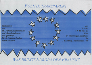 Politik transparent Was bringt Europa den Frauen?