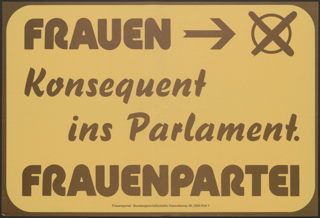 Frauen - Konsequent ins Parlament