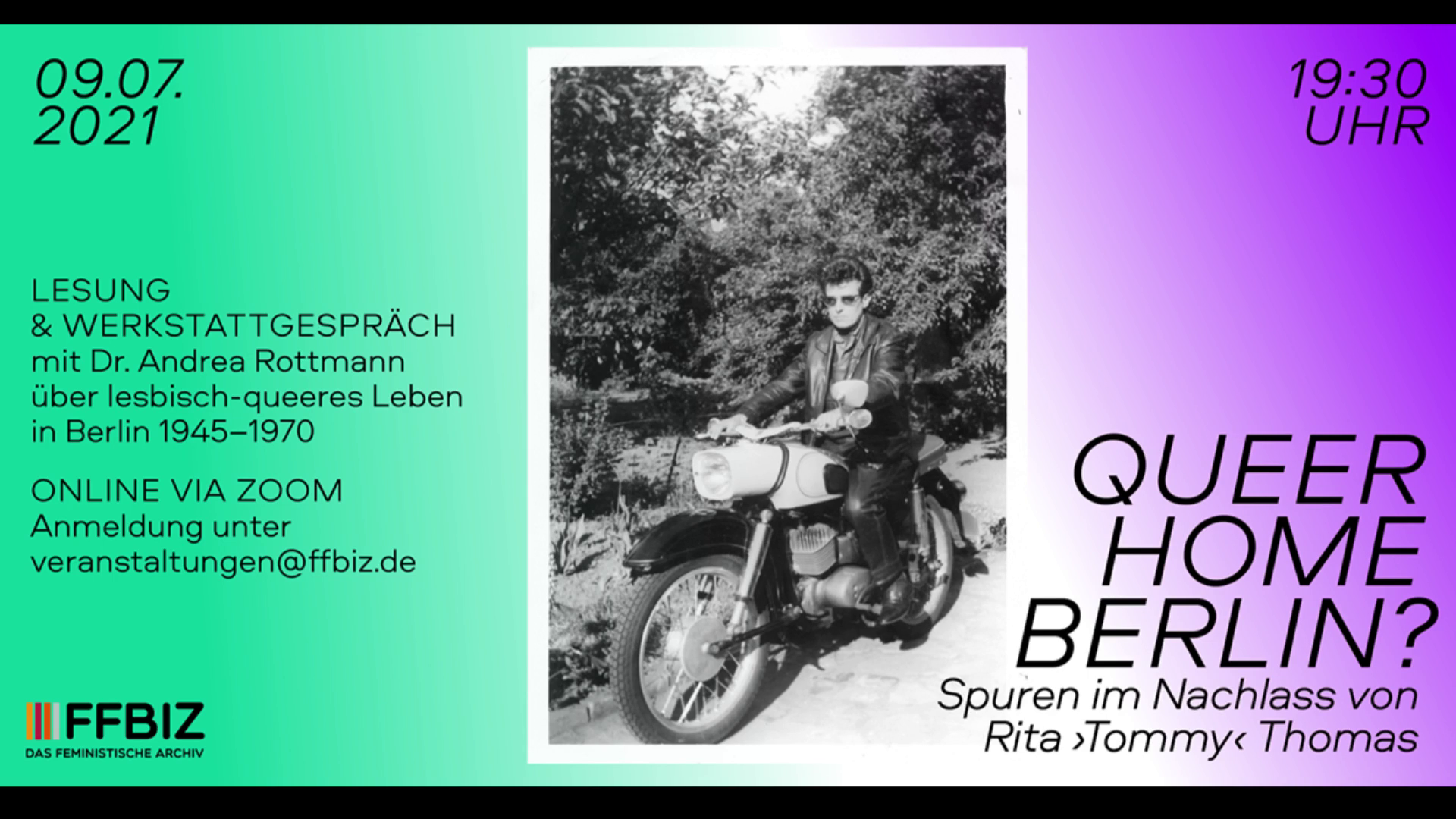Queer Home Berlin? Spuren im Nachlass von Rita "Tommy" Thomas