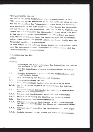 Sozialstruktur der DDR