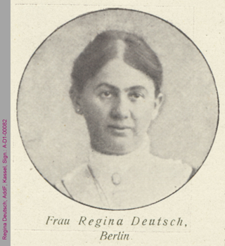 Porträt von Regina Deutsch