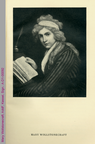 Porträt von Mary Wollstonecraft