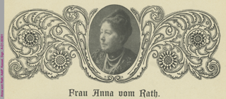 Porträt von Anna vom Rath