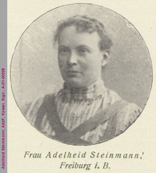 Porträt von Adelheid Steinmann
