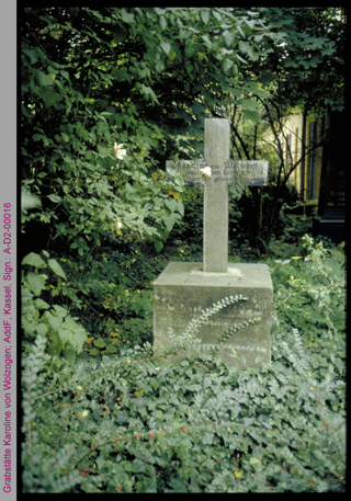 Grabstätte von Karoline von Wolzogen in Jena
