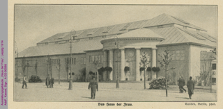 Ausstellungsgebäude der Ersten Internationalen Ausstellung für Buchgewerbe und Graphik, Leipzig 1914