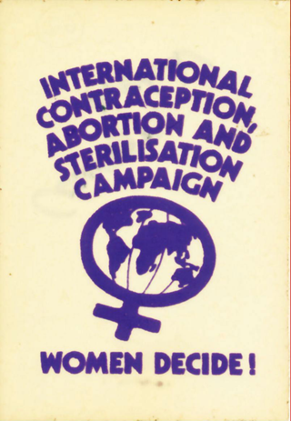 Internationale Frauenbewegungs-Kampagne für das Recht auf Abtreibung, Verhütung, Sterilisation