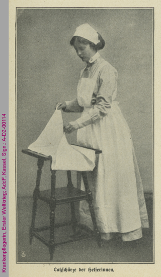 Krankenpflegerin, Erster Weltkrieg