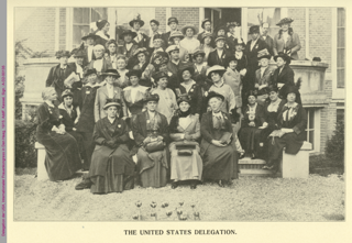 Delegation der USA, Internationaler Frauenkongress in Den Haag, 1915