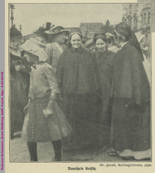 Rotkreuz-Schwestern, Erster Weltkrieg