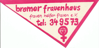 Eigenwerbung des Frauenhauses Bremen