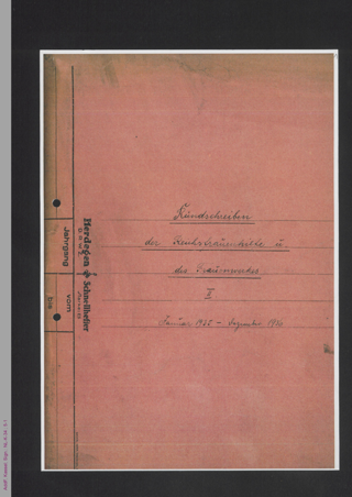 Rundschreiben des Reichsverbandes der Evangelischen Frauenhilfe bzw. des Frauenwerkes, Bd. 2