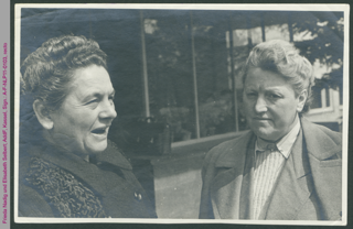 Frieda Nadig und Elisabeth Selbert