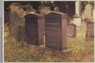 Grabstätte von Bertha Pappenheim