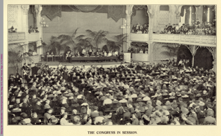 Sitzung des Internationalen Frauenkongresses, Den Haag 1915