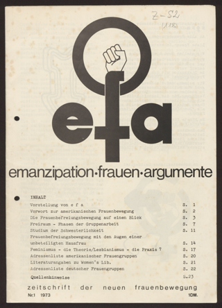Efa : Emanzipation - Frauen - Argumente