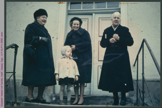 Elisabeth Selbert mit Schwiegertochter Ruth und Enkelin Susanne