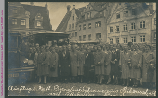 Gruppenbild des Katholischen Dienstmädchenvereins Biberach