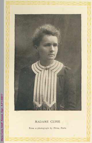 Porträt von Marie Curie