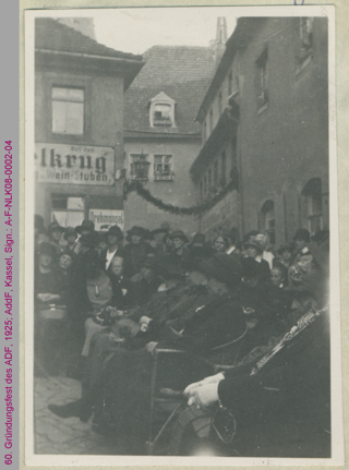 60. Gründungsfest des Allgemeinen Deutschen Frauenvereins in Meißen, 1925
