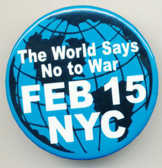 Protestaktion in New York gegen Irakkrieg