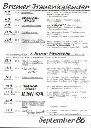 Bremer Frauenkalender