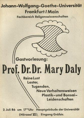Gastvorlesung : Prof. Dr. Dr. Mary Daly