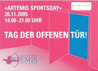 Artemis sportsday : Tag der offenen Tür