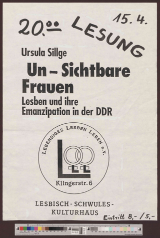 Ursula Silge: Un-sichtbare Frauen : Lesben und ihre Emazipation in der DDR
