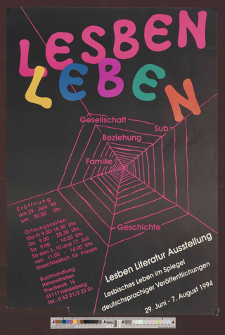 Lesben Leben : Lesben Literatur Ausstellung