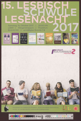 15. Lesbisch Schwule Lesenacht 2017
